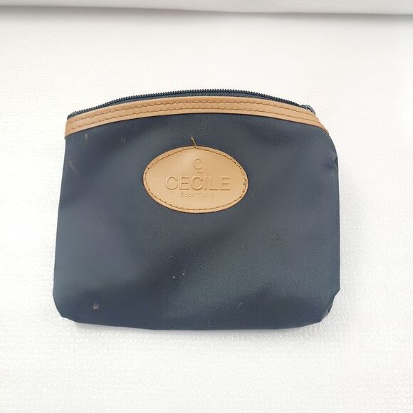 Cecile Canvas Cosmetic Bag - Picture 1 of 4